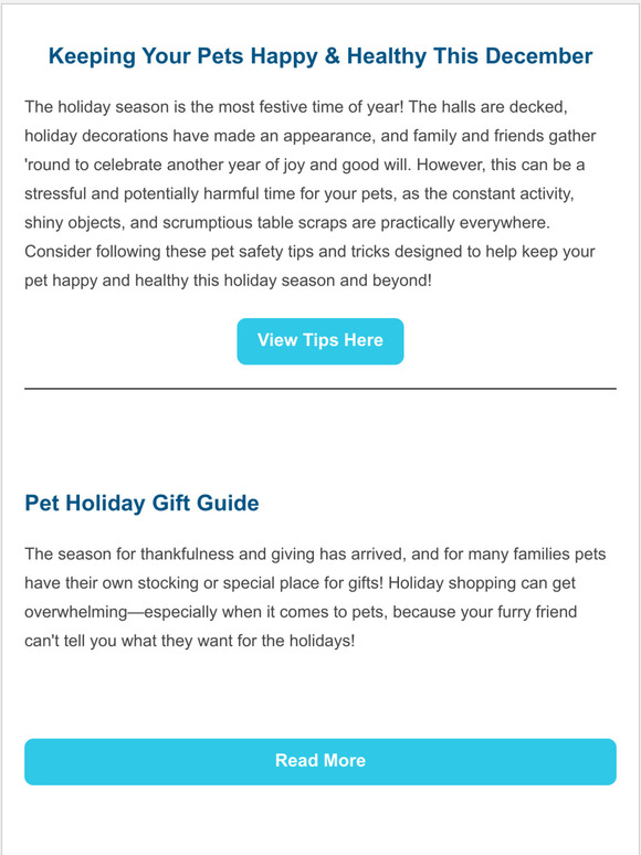 December Tips & Tricks From MetLife Pet Insurance