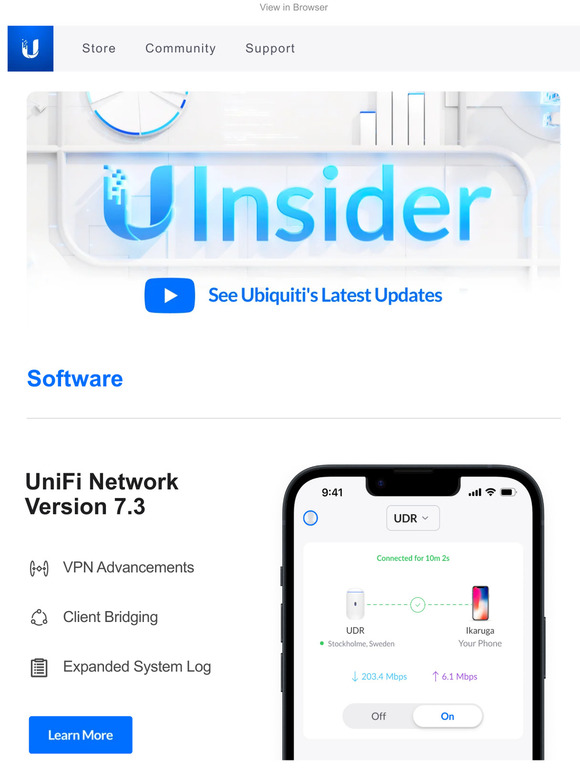 Ubiquiti Check Out the Latest Ubiquiti Insider Update Milled