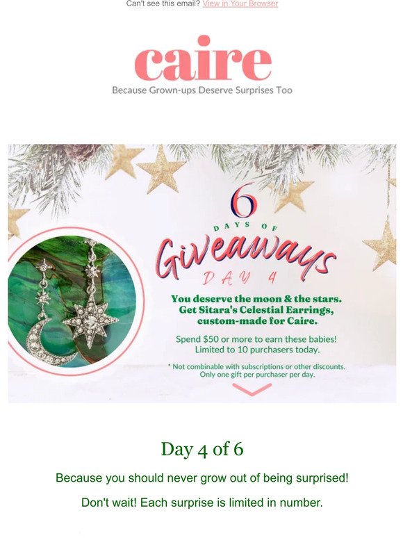 ✨—, ✨ Day 4 of our 6 Days of Giveaways