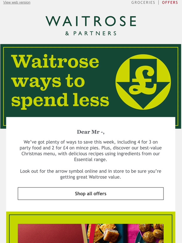 Super Christmas savings, anyone?