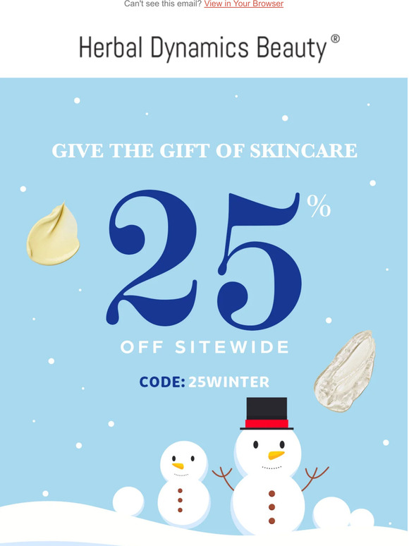 Give the gift of skincare this year!