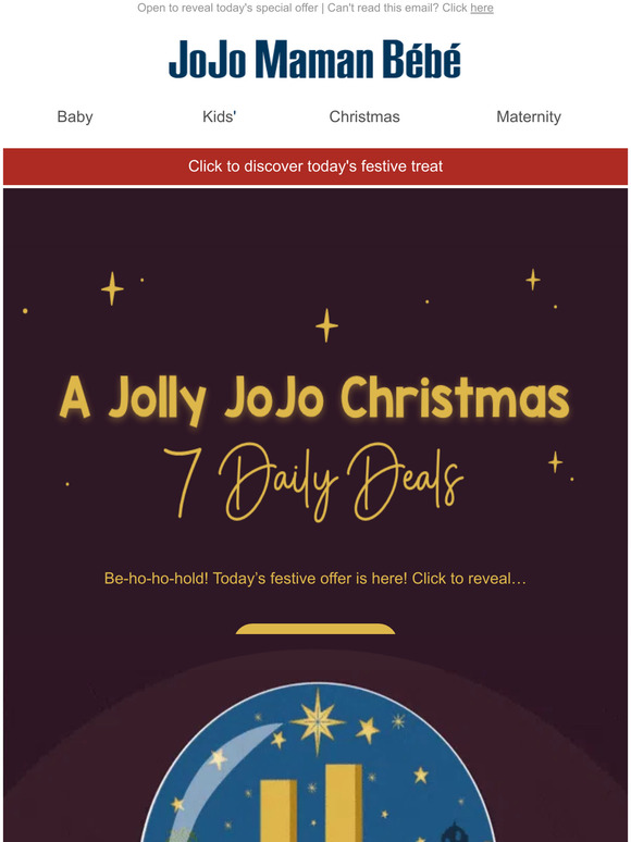 Day 4: On the fourth day of Christmas JoJo gave to me...
