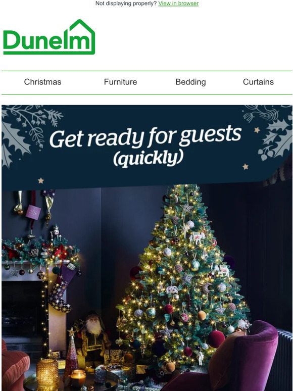 Dunelm Hands up who’s hosting Milled