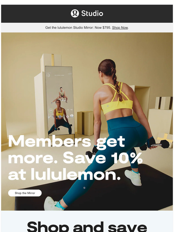 Mirror lululemon Studio Mirror—795 Milled