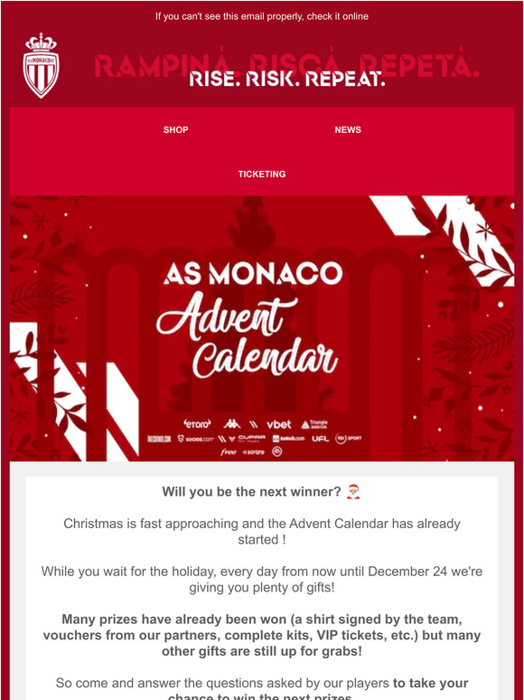 Will you be the next winner? 🎅🏼