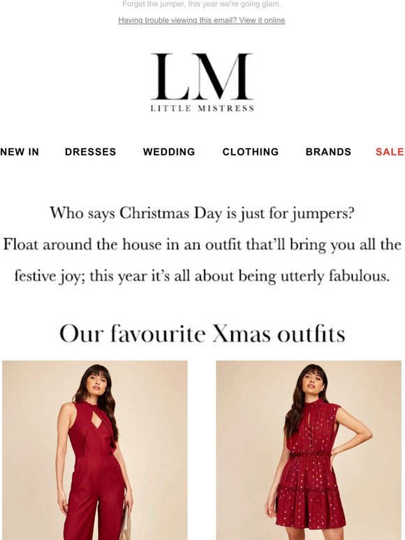 40%+ off Xmas Day outfits 🎄