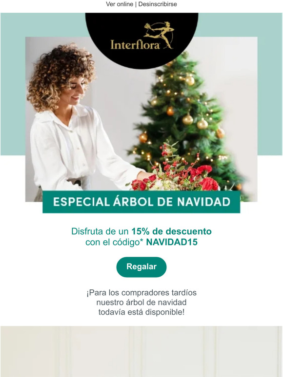 🎄 15% de descuento en árboles de Navidad 🎄