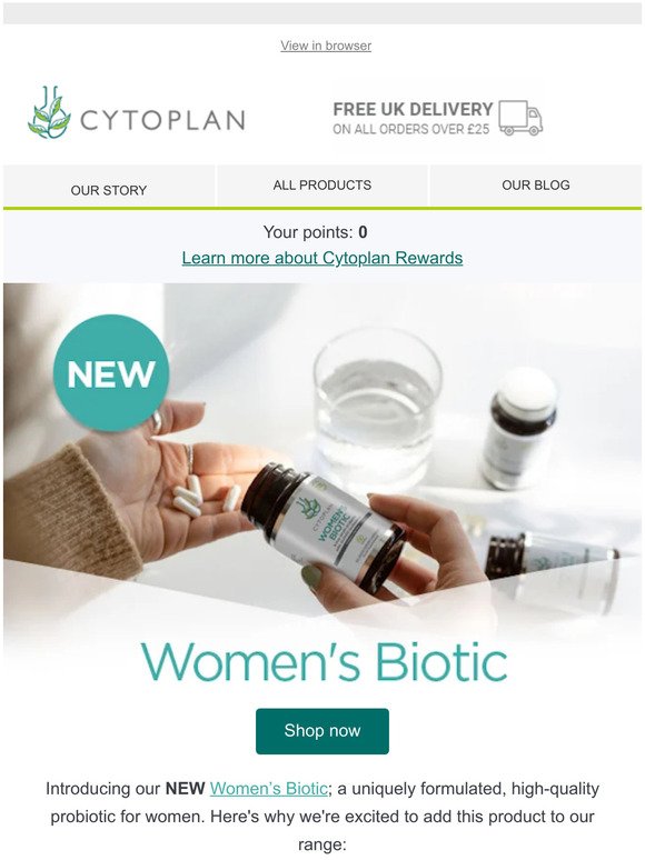 NEW Women's Biotic