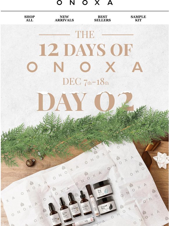 🎁 12 Days of Onoxa - DAY 2!! Check inside to get your gift from us!