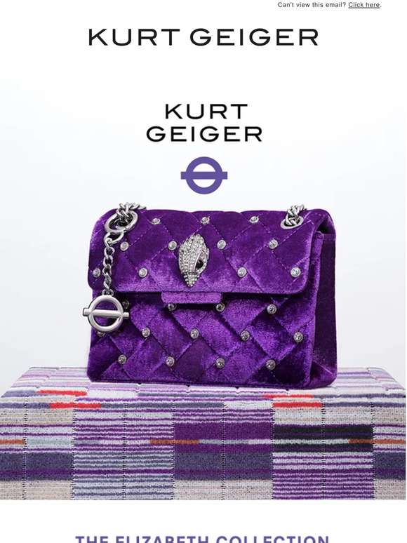 Kurt Geiger LimitedEdition The Elizabeth Collection Milled