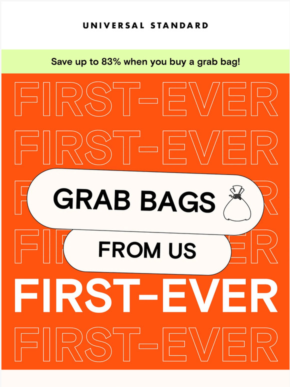 Universal Standard Pick your price and get a surprise style Milled