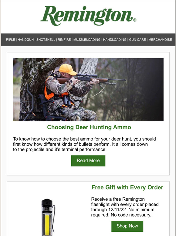 Remington: The Right Load for Your Hunt | Milled