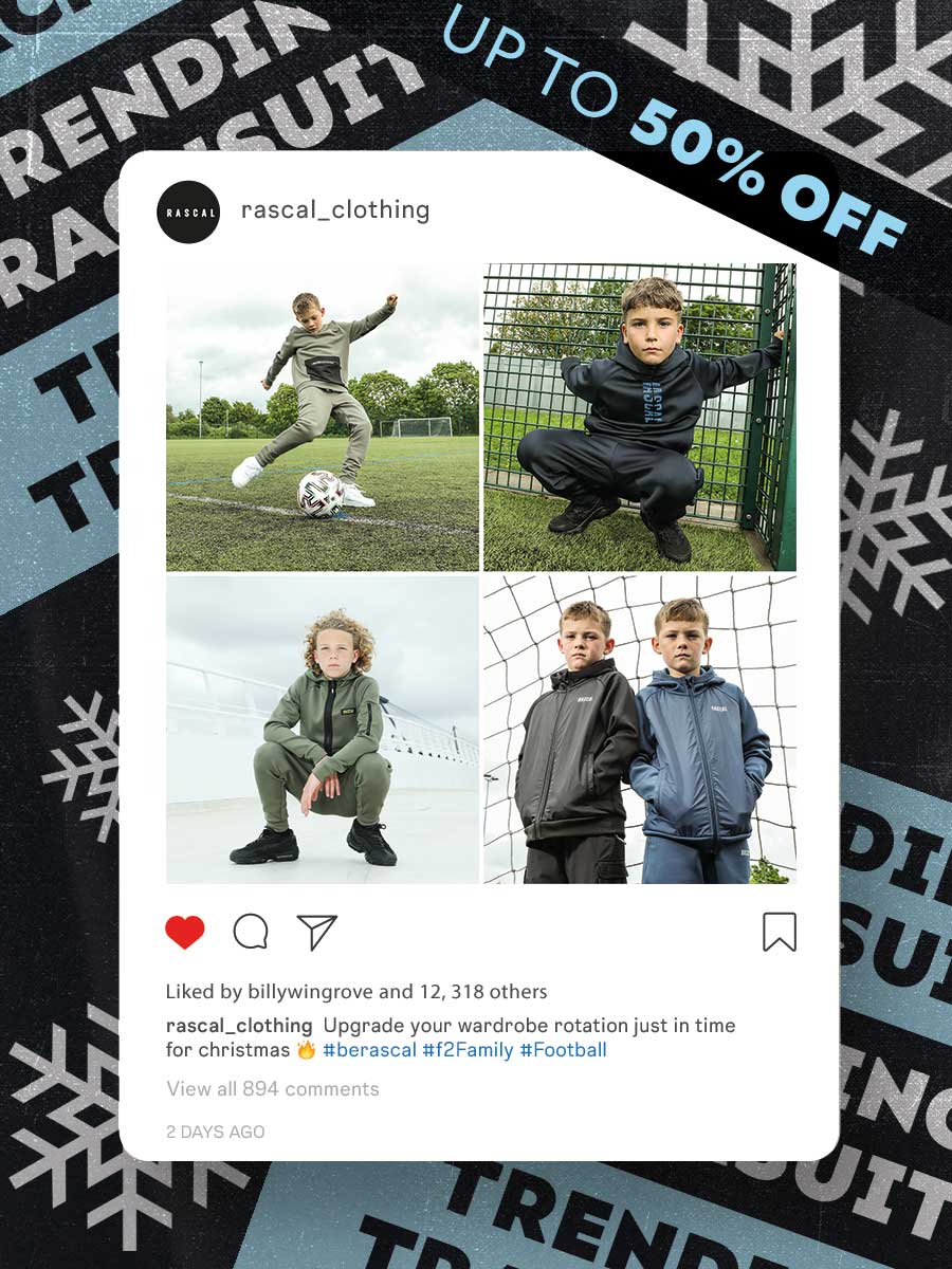 Rascal cheap kids tracksuit