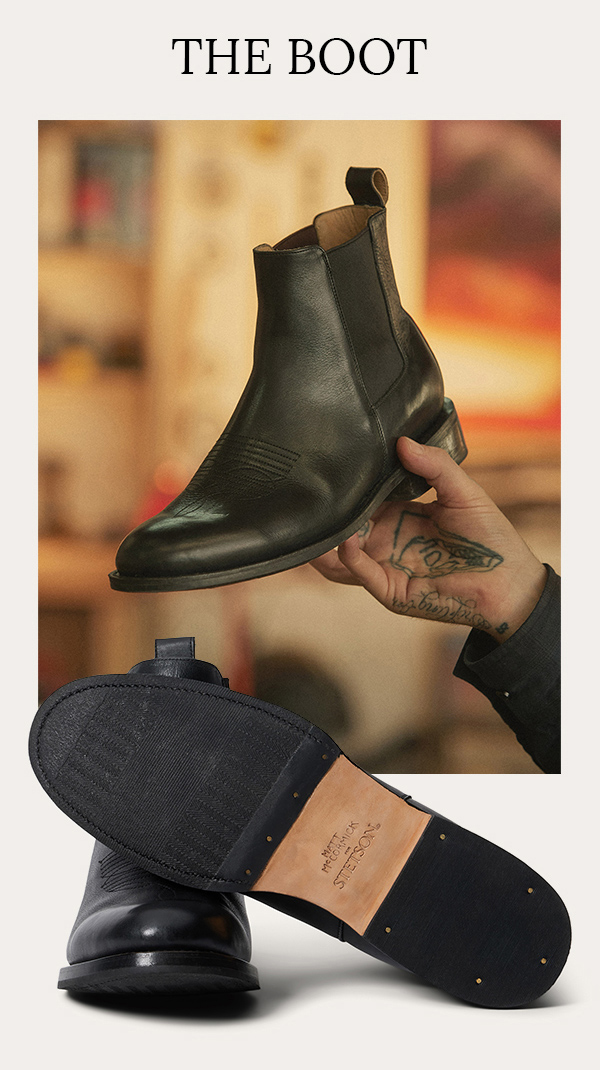 Matt McCormick For Stetson Limited-Edition Beat Boot