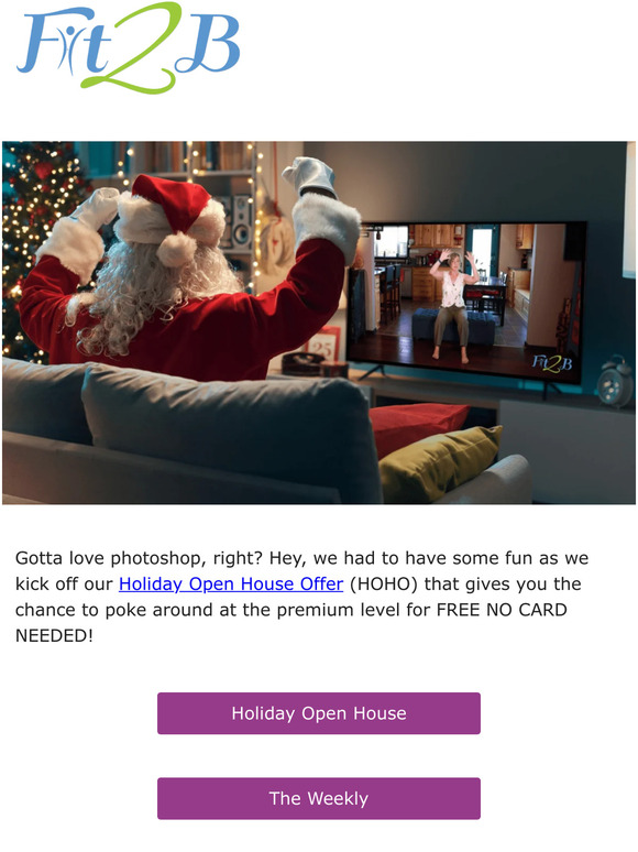 The Weekly: Open House + Free Workouts!