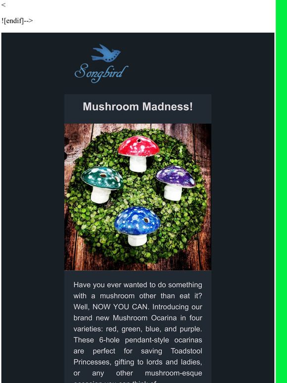 Mushroom Madness!