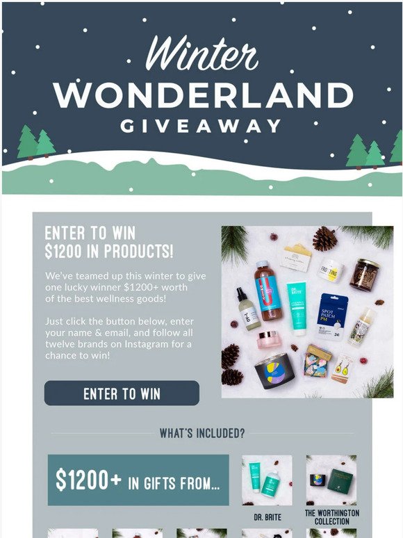 Winter Wonderland Giveaway