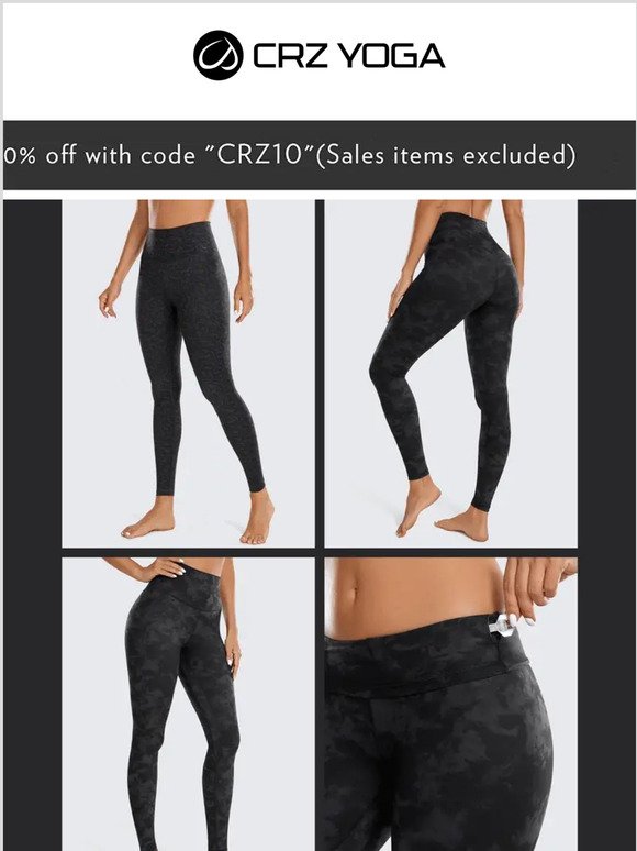 CRZ YOGA: Meet new Pearlescent collection.20% off 3 days count