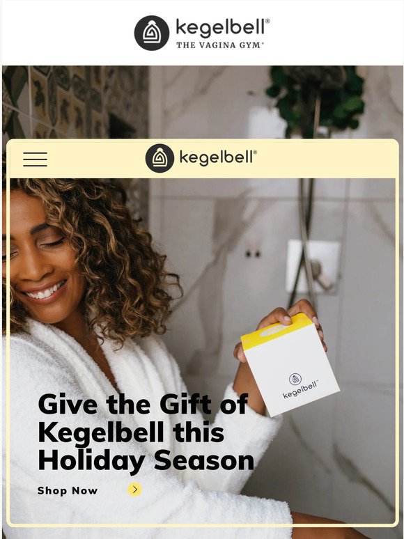 Give the Gift of Kegelbell 🎁