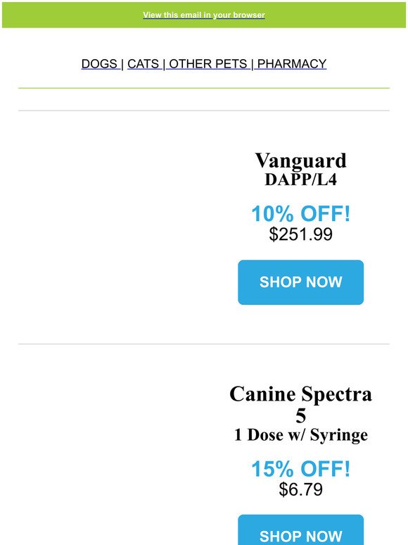 — Save Up to 15% Off Select Vaccines