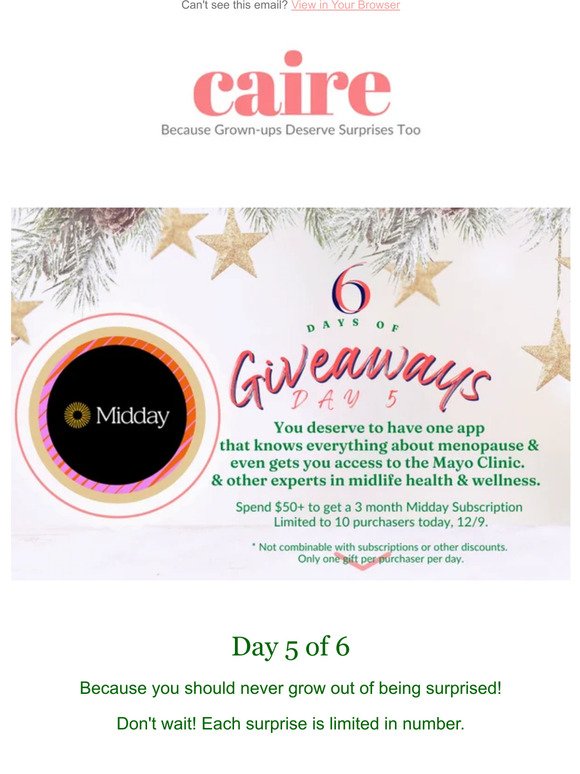 ✨—, ✨ Day 5 of our 6 Days of Giveaways