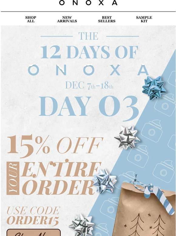 🎁 Day 3's 24 Hour SALE is here! Your total cart discount is waiting!