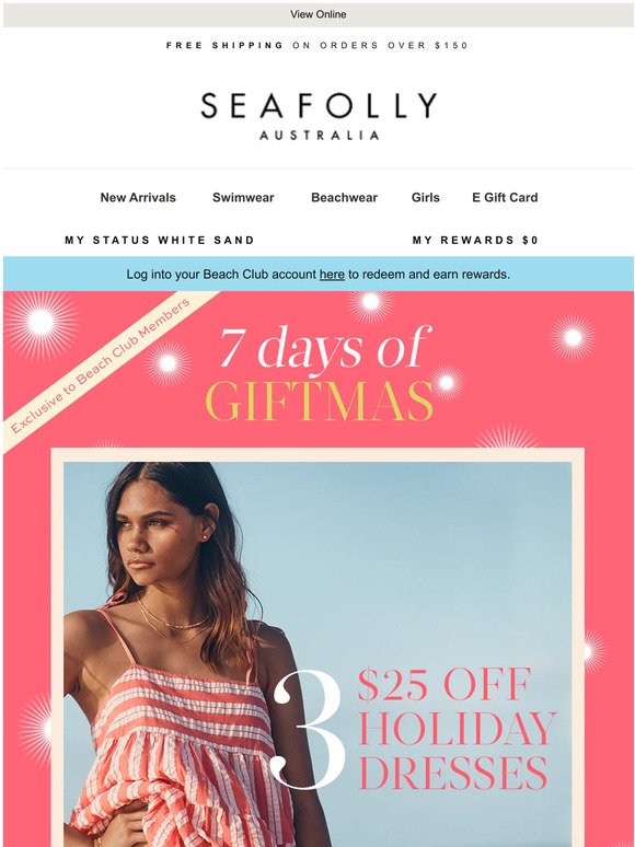 $25 Off Holiday Dresses