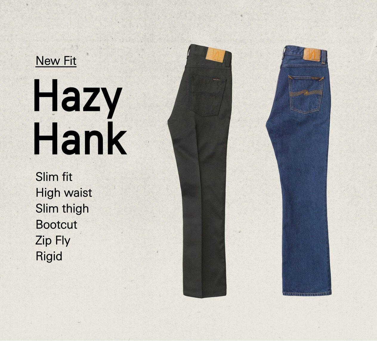 Nudie Jeans Co: Hazy Hank: a new, very versatile fit | Milled