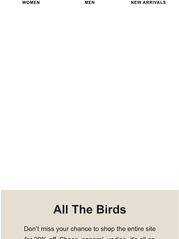 Allbirds Email Newsletters Shop Sales, Discounts, and Coupon Codes