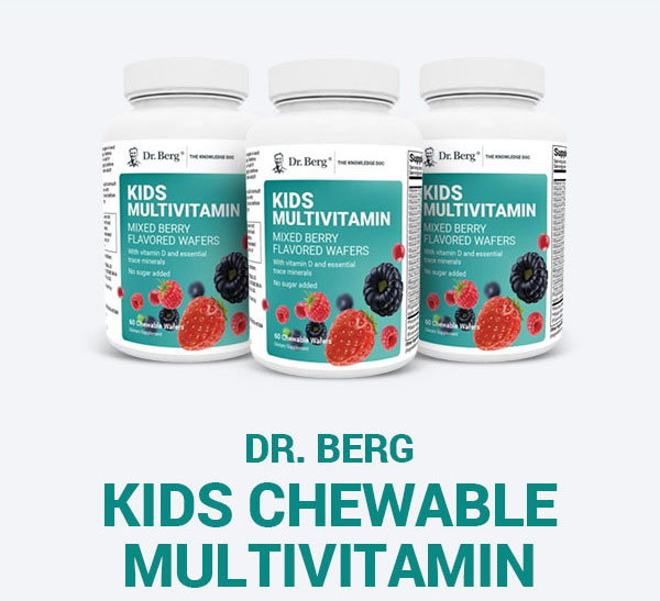 Dr. Berg Kids Chewable Multivitamin