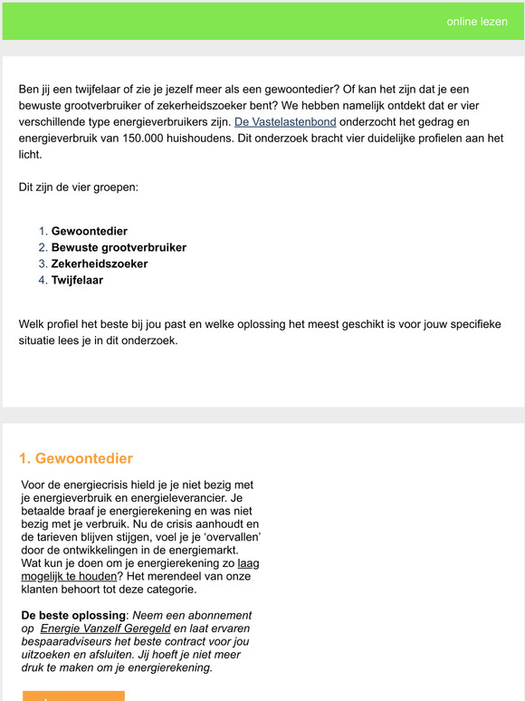 Ben jij een twijfelaar, zekerheidszoeker of een gewoontedier?