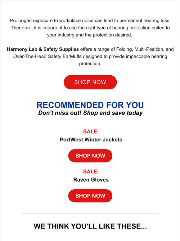 Harmony Lab & Safety Supplies Safety First. MustHave Protection is