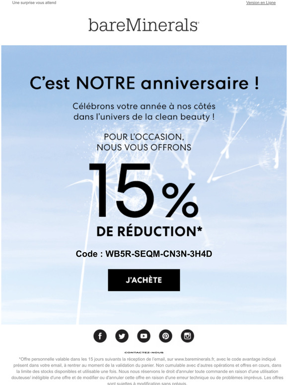 C'est NOTRE anniversaire !