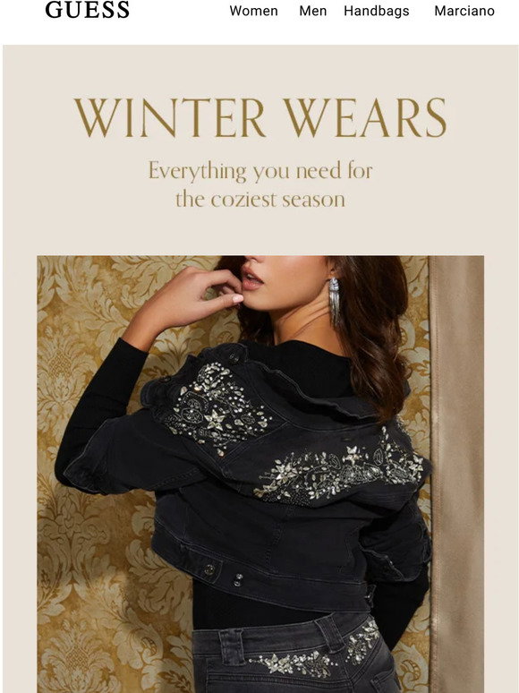 GUESS: Inside: Essential Winter Wears | Milled