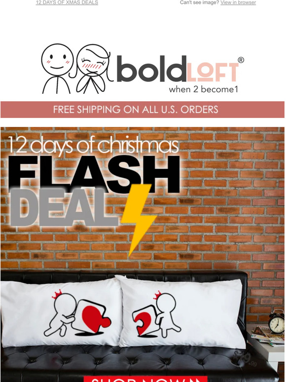 ❤️ 12 Days of Christmas Flash Deals Start Now! ❤️