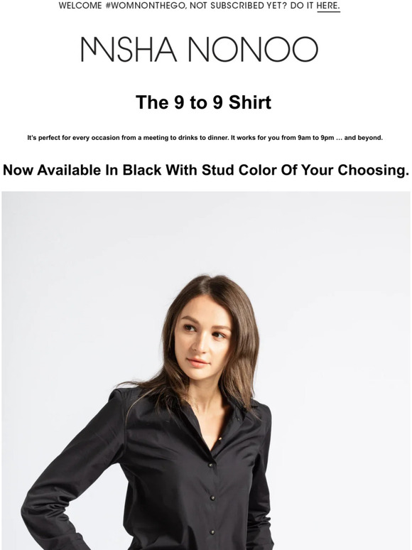 Shirt You Need From 9am to 9pm
