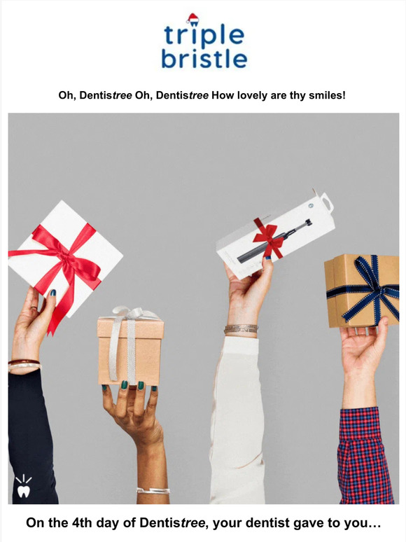 🔔 On the 4th day of dentis🎄