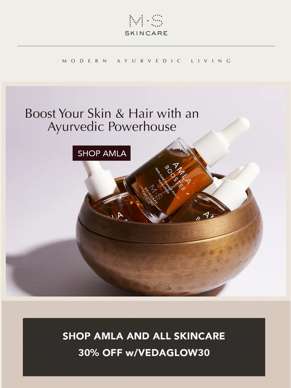 M.S Skincare Make Amla Part of Your Hair & Skin Ritual Milled