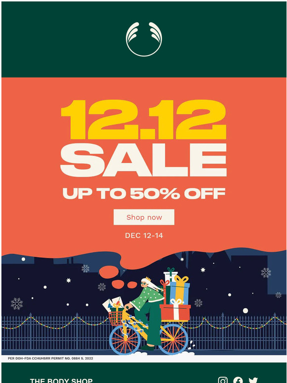 🚨 12.12 SALE is here! 🎁