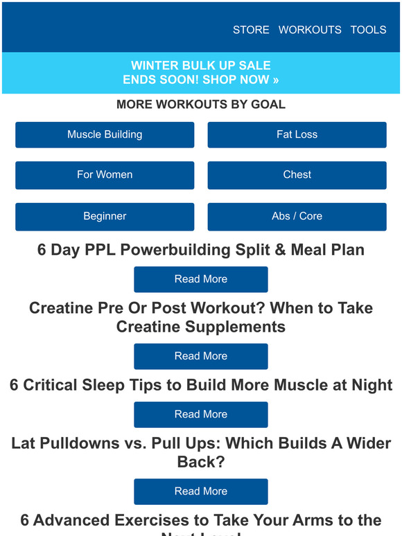 Muscle & Strength Steroids! 5 Full Body Workouts For Serious