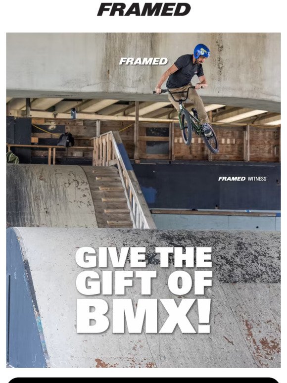 Framed | Give the Gift of Biking!