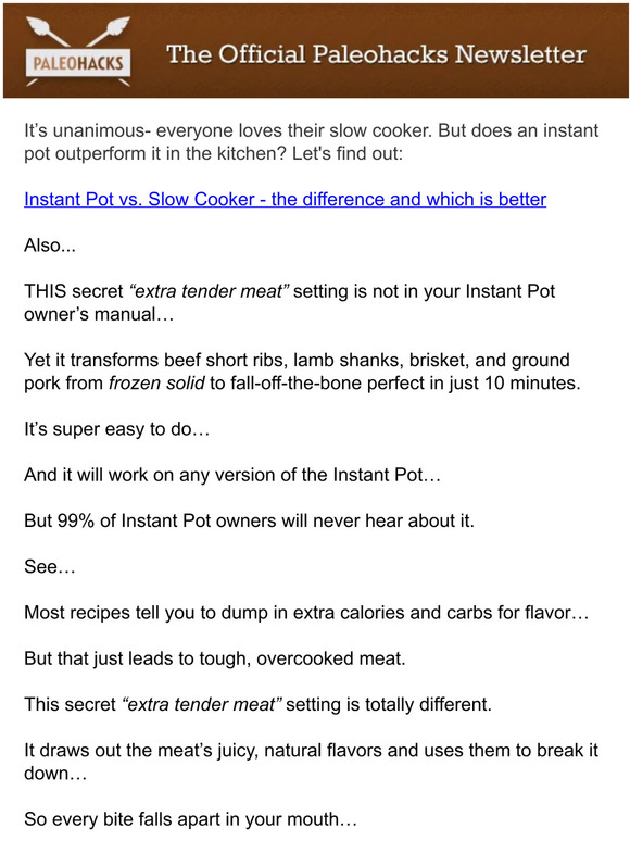 paleorecipeteam Instant Pot vs. Slow Cooker the Difference and Which