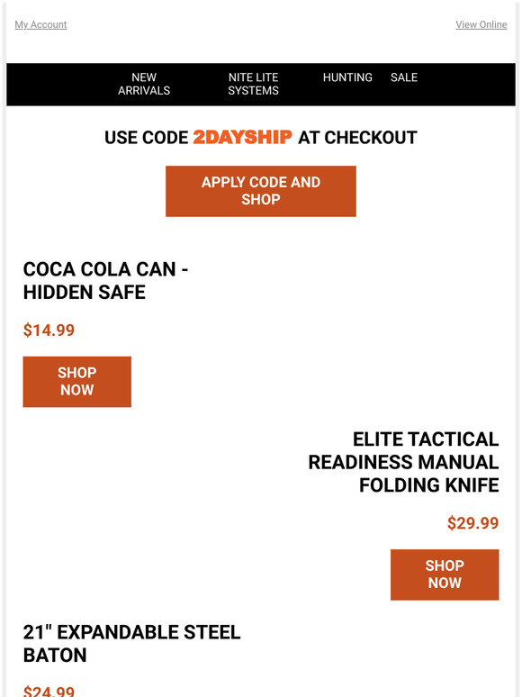 Oh yeah! FREE 2-Day Shipping!!