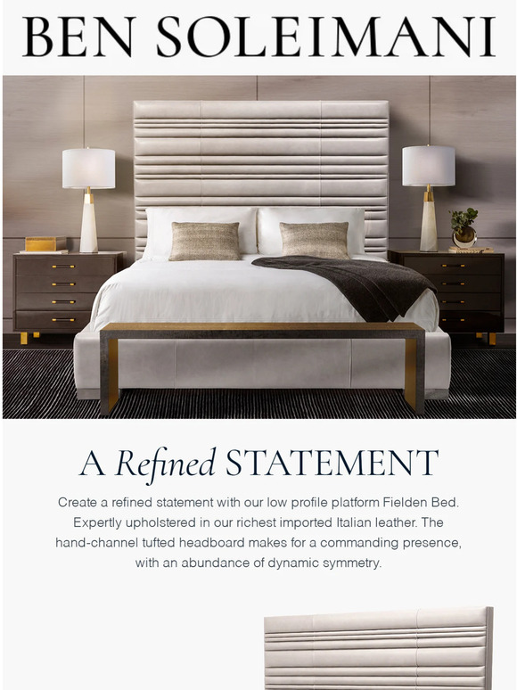 Wake up to luxury | Shop our luxe beds