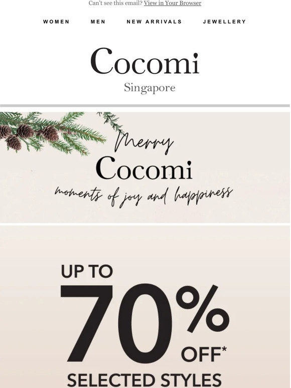 Limited Time Only!! Up to 70% off selected styles 🤩⌚