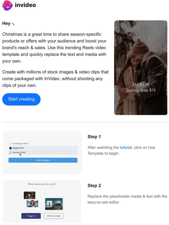 Publish this trending Christmas Reel to grow your reach & sales