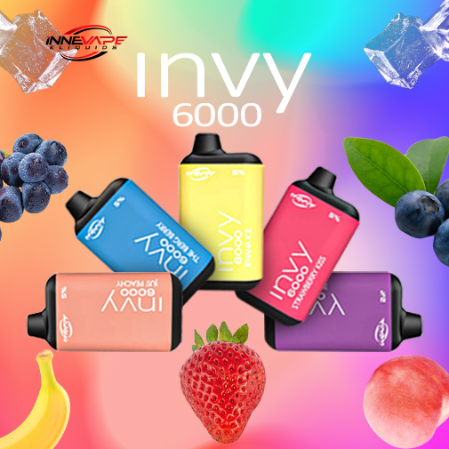 Vape.com: 🍒TRY! INNEVAPE – INVY 6000 DISPOSABLE🍑 | Milled