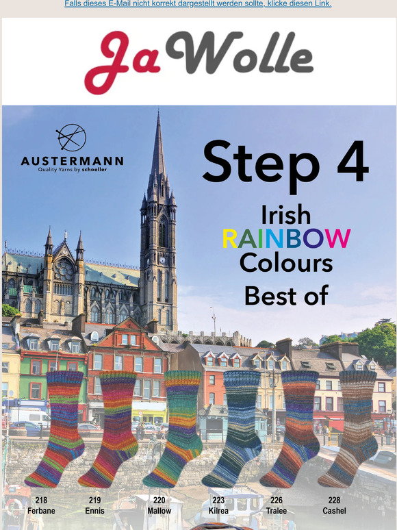 JaWolle: Jetzt neu: BEST OF Austermann STEP 4 Irish Colours | Milled