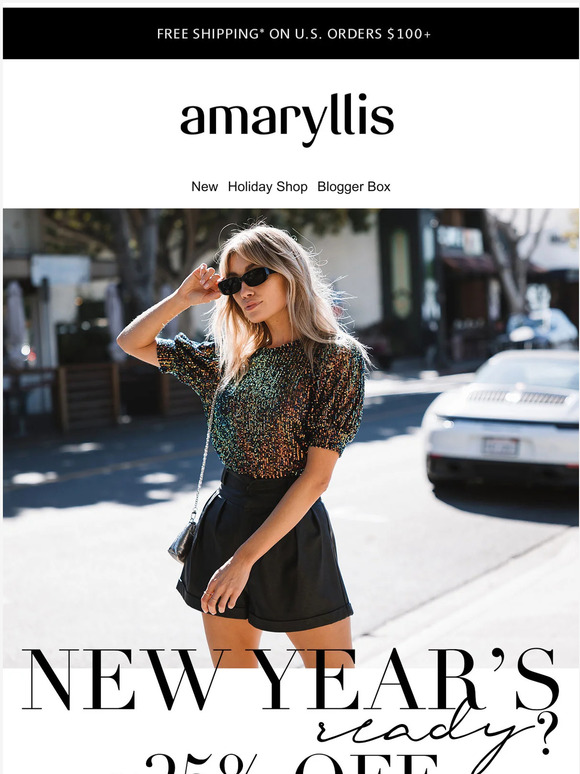 New Year's Ready? Here Is What To Wear