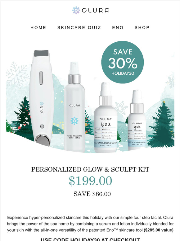 🎁30% OFF PERSONALIZED SKINCARE KITS 🎁